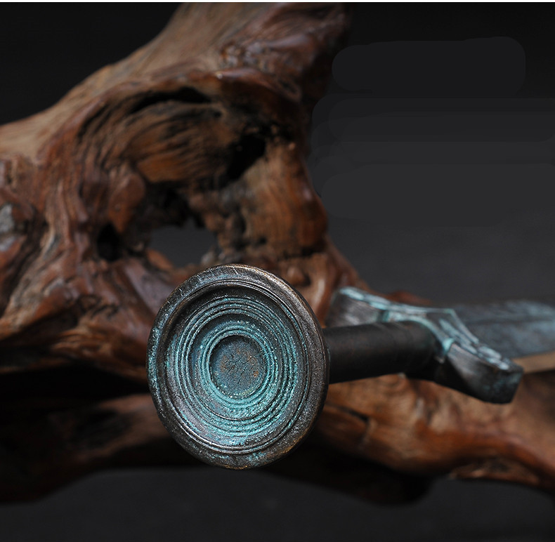 越王勾踐劍青銅劍，仿古兵器寶劍圖片