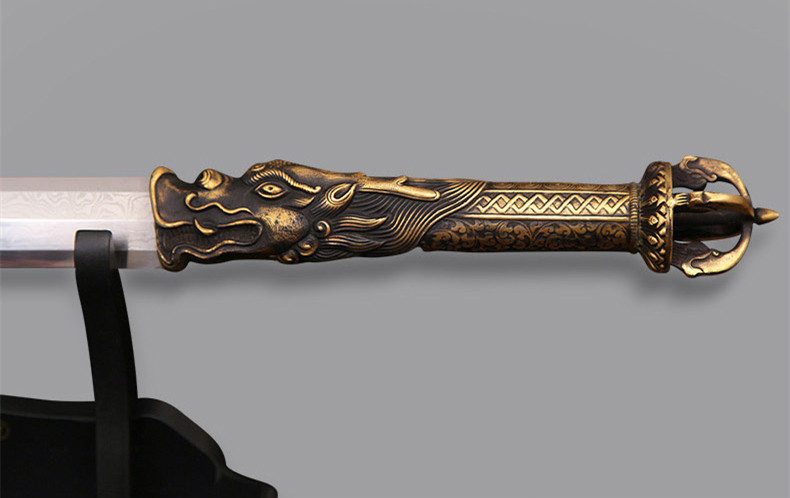 降魔刃藏傳佛教寶劍，短劍冷兵器一體劍