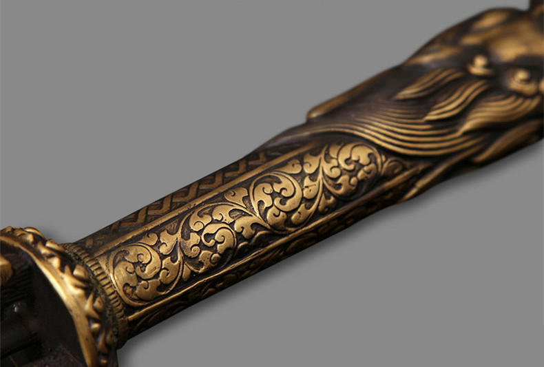 降魔刃藏傳佛教寶劍，短劍冷兵器一體劍