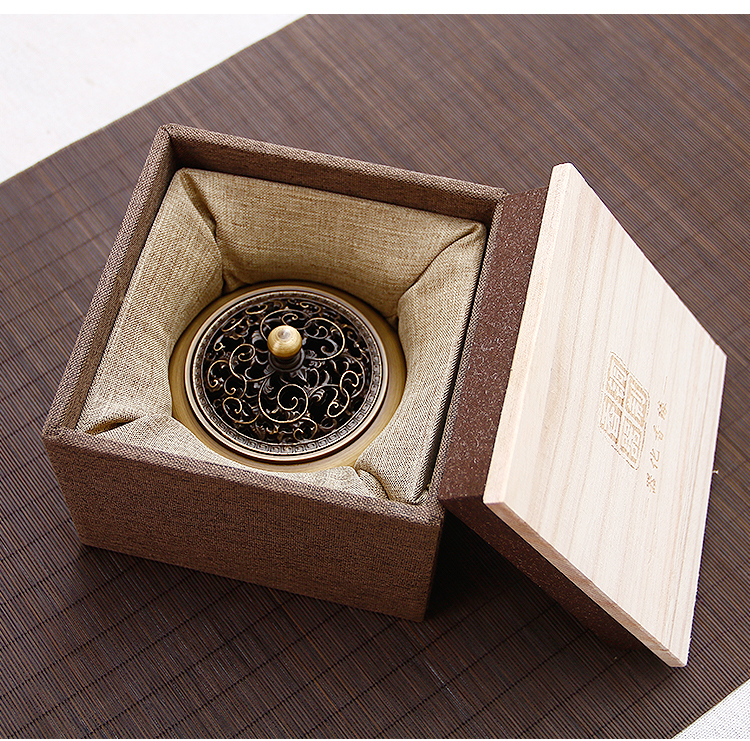 古韻純銅生活家居檀香爐，沉香熏香爐盤香爐。