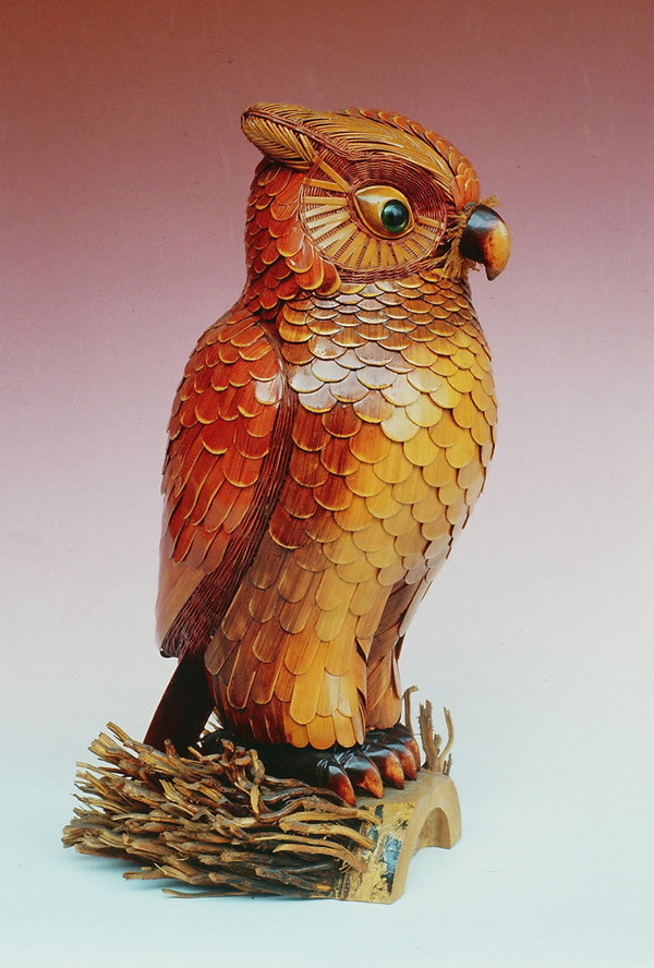 精細絕妙的竹編工藝技術工藝品欣賞(二)