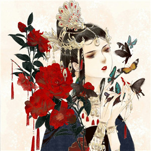 英氣女子古風(fēng)頭像，動(dòng)漫女生頭像qq頭像