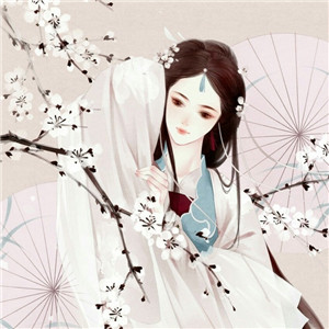 冬日飛雪女子古風(fēng)頭像，好看的動(dòng)漫頭像