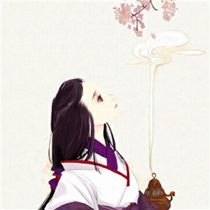 冬日飛雪女子古風(fēng)頭像，好看的動(dòng)漫頭像