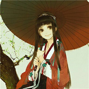 冬日飛雪女子古風(fēng)頭像，好看的動(dòng)漫頭像