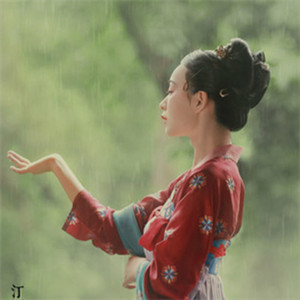 煙雨迷蒙古風女子頭像，漢服真人頭像qq頭頭像