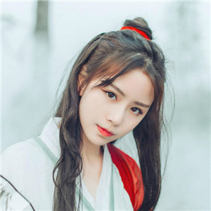 俠骨柔情女子古風(fēng)頭像大全，紅衣似火灼人眼