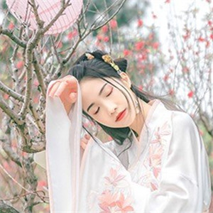 輕盈溫婉的古風(fēng)女子頭像，中國古典風(fēng)格qq頭像