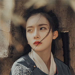 俠風滿溢古風真人頭像，英氣女生頭像