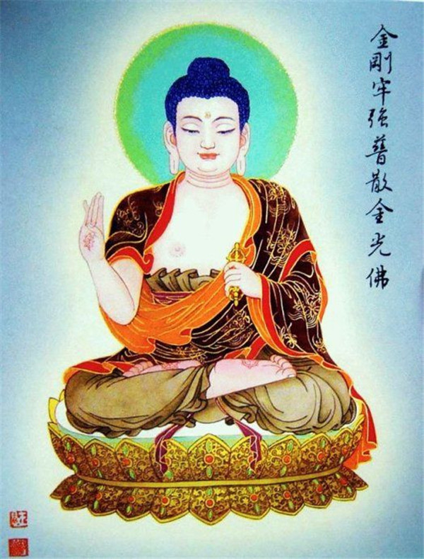 佛教八十八佛彩色高清畫像