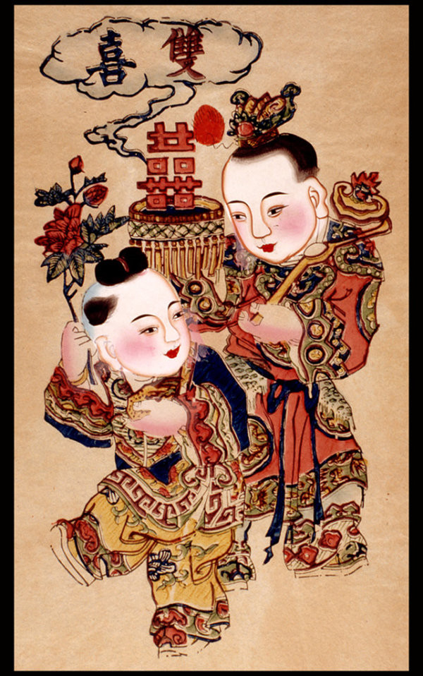 家佳樂文學傳統(tǒng)精美色彩艷麗的年畫（二）