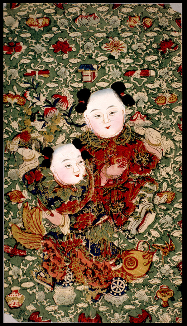 家佳樂文學(xué)傳統(tǒng)精美色彩艷麗的年畫（二）