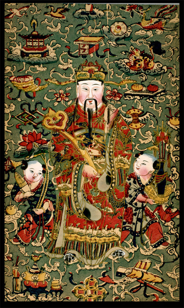 家佳樂文學(xué)傳統(tǒng)精美色彩艷麗的年畫（二）