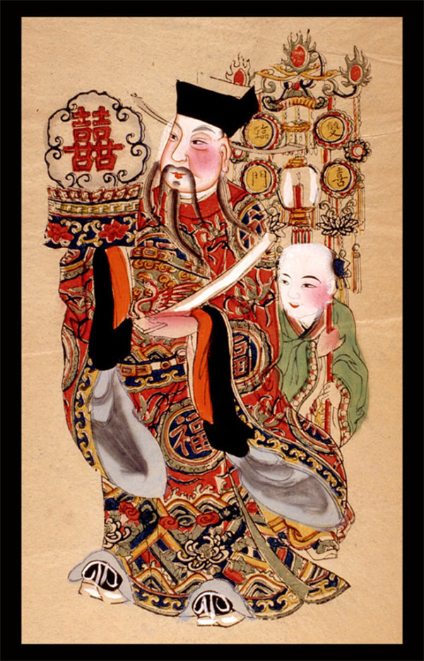 家佳樂文學(xué)傳統(tǒng)精美色彩艷麗的年畫（三）