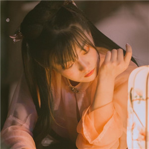 夜色杏粉小依獨(dú)醉酒古風(fēng)頭像，女生古風(fēng)頭像