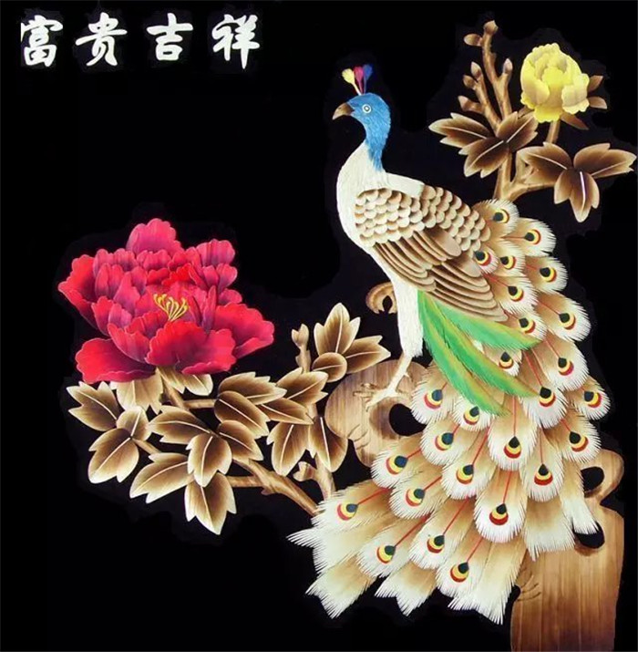 中國(guó)文化藝術(shù)瑰寶麥燙畫(huà)作品欣賞