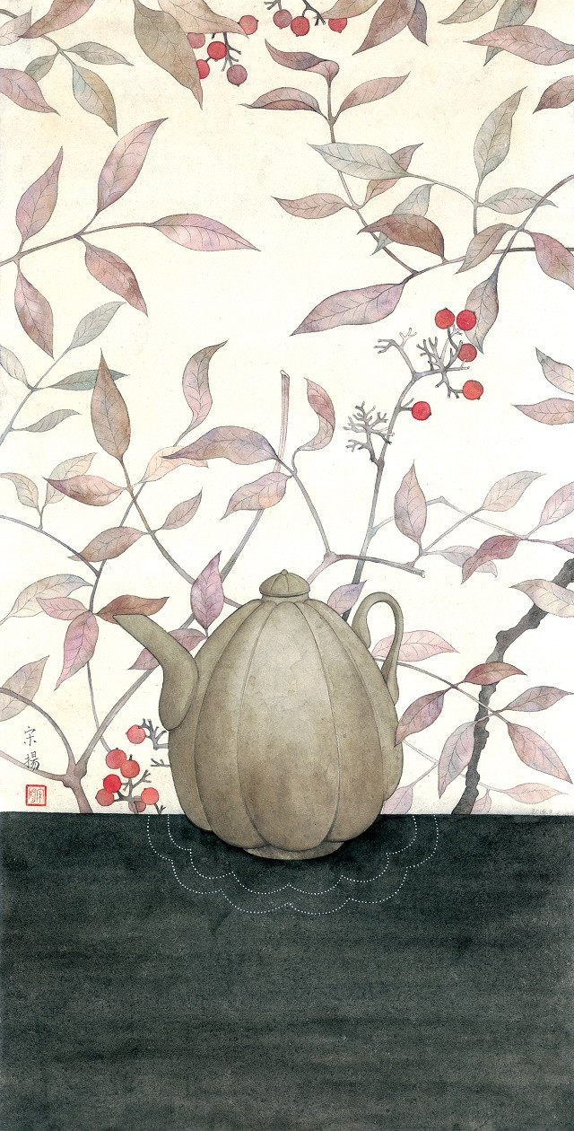 古典清雅宋揚國畫植物家具工筆畫(二)