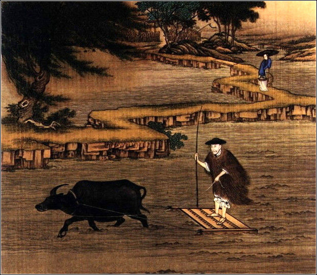 中國24節(jié)氣古畫圖，超美國畫插畫欣賞