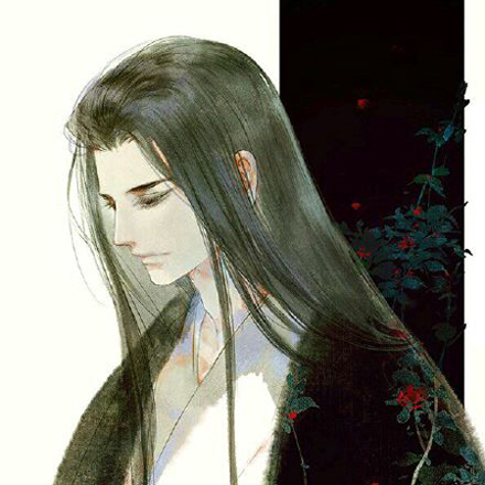 唯美男子古風(fēng)頭像，人生皆回憶