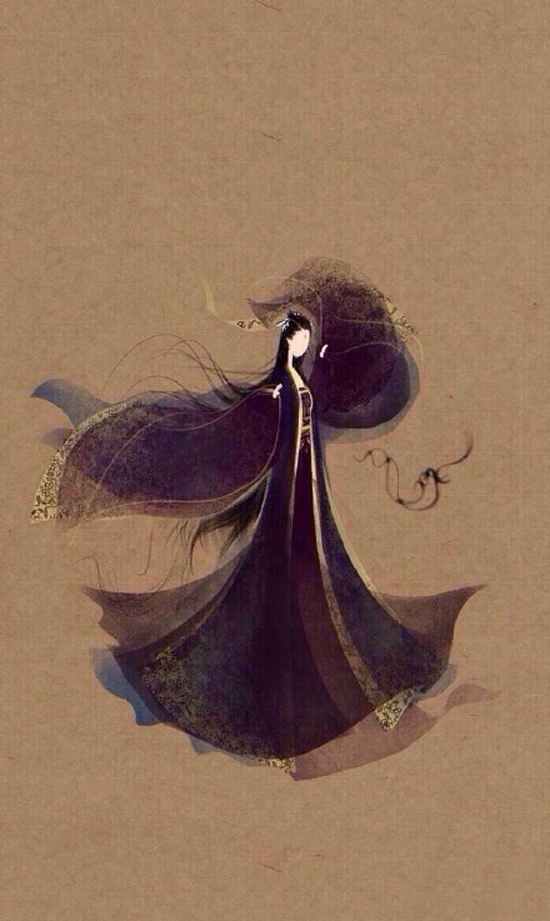 經(jīng)典古風(fēng)電視劇插畫，人生若只如初見