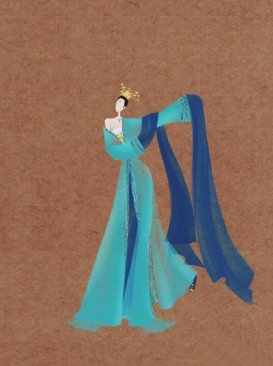 經(jīng)典古風(fēng)電視劇插畫，人生若只如初見