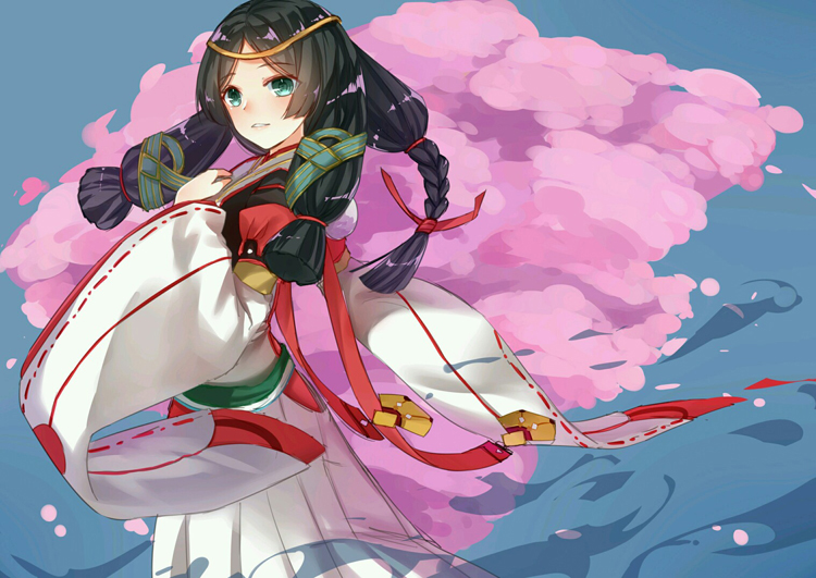 陰陽師八百比丘尼古風圖片