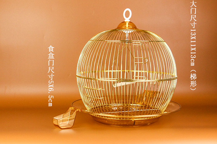鸚鵡金屬裝飾觀賞鳥(niǎo)籠