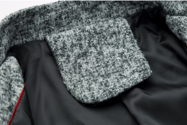 秋冬季商務立領修身休閑男士中山裝