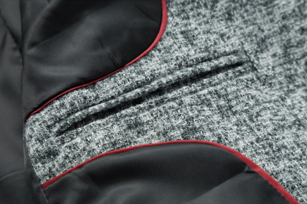 秋冬季商務立領修身休閑男士中山裝