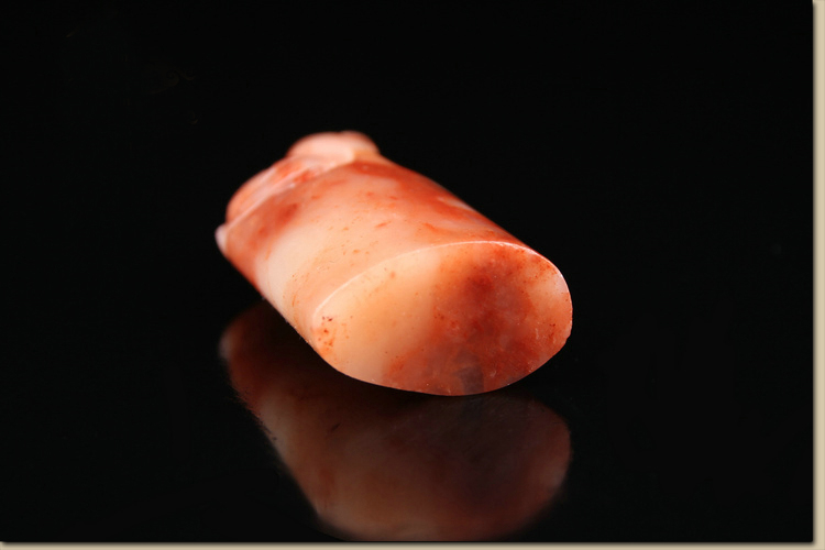 家佳樂文學(xué)壽山石芙蓉凍荷花印章