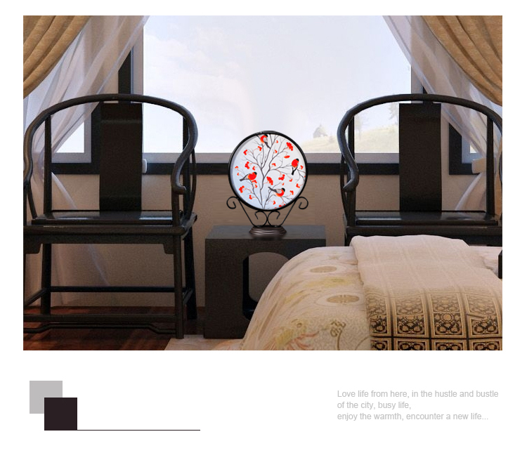 寓意招財?shù)募壹褬肺膶W禪意鐵藝工藝品擺件