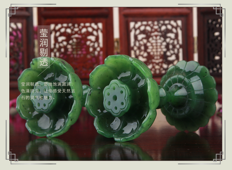 家佳樂(lè)文學(xué)文藝碧玉蓮花筆洗和田玉蓮花香爐