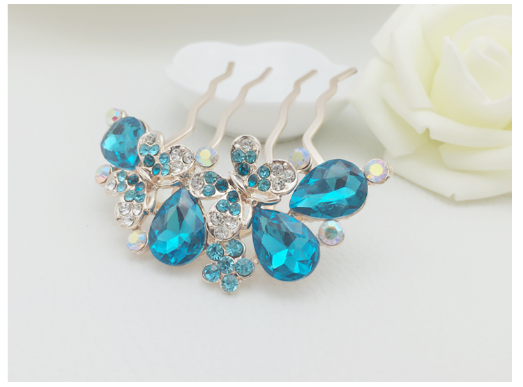 家佳樂文學(xué)珍珠發(fā)梳插梳可愛氣質(zhì)頭飾首飾