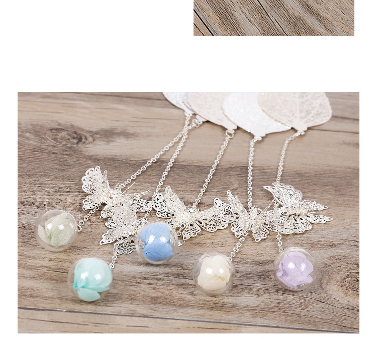 家佳樂文學古典創(chuàng)意金屬葉子葉脈書簽