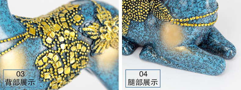 空靈優(yōu)雅，福壽福祿雙至的鹿型青銅器工藝品