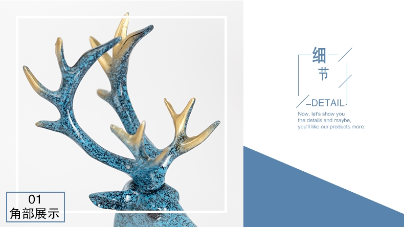 空靈優(yōu)雅，福壽福祿雙至的鹿型青銅器工藝品