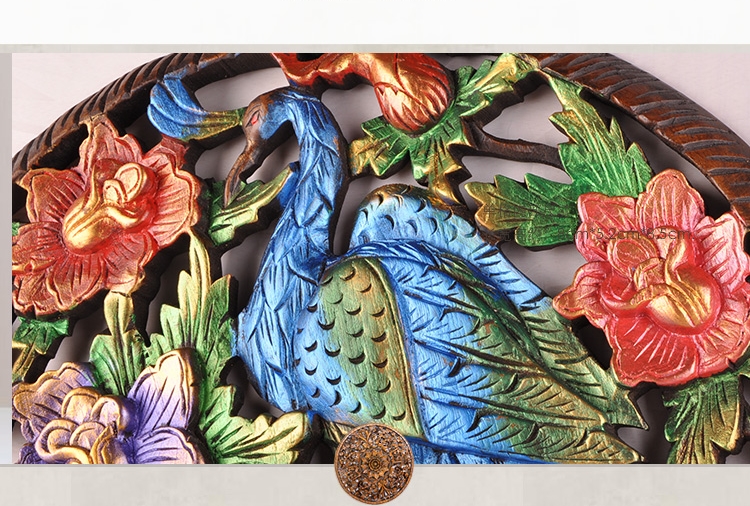 泰式雕刻，柚木雅致精美木雕