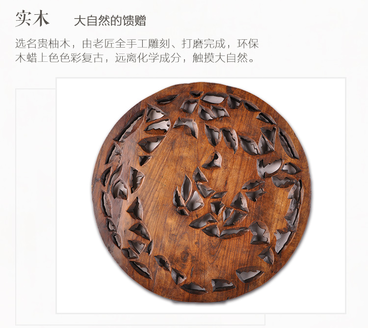 泰式雕刻，柚木雅致精美木雕