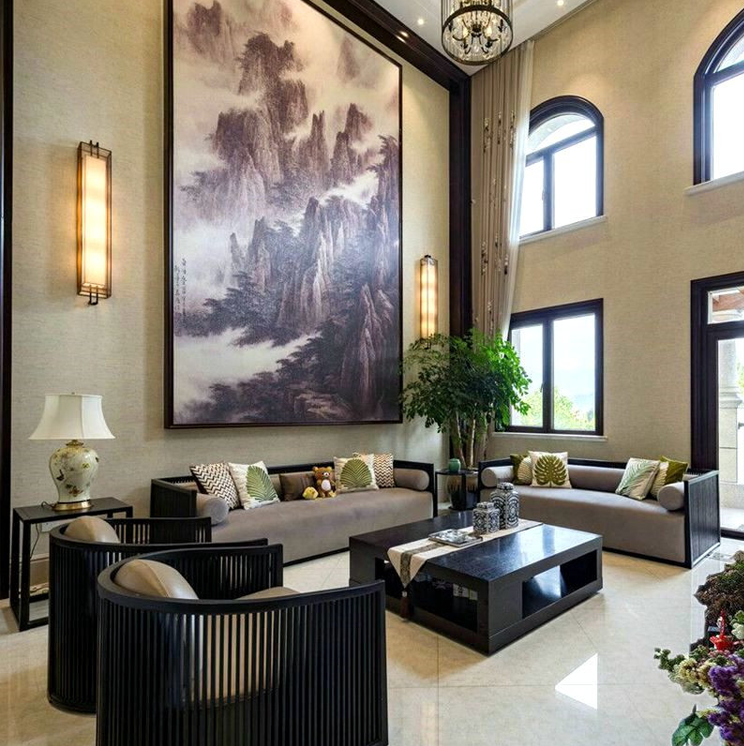 水曲柳木沙發(fā)，典雅大氣中式沙發(fā)