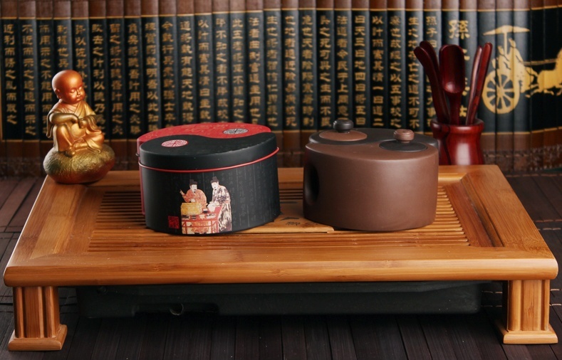 太極陰陽(yáng)紫砂壺，創(chuàng)意家佳樂(lè)文學(xué)格紫砂壺