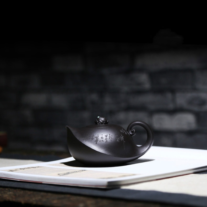 創(chuàng)意別致紫砂壺，個(gè)性手工美型外觀紫砂壺