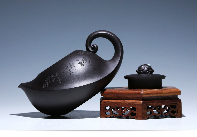 創(chuàng)意別致紫砂壺，個(gè)性手工美型外觀紫砂壺