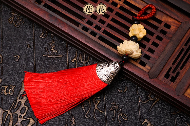 家佳樂文學(xué)流蘇木雕，年年有余細(xì)膩木雕