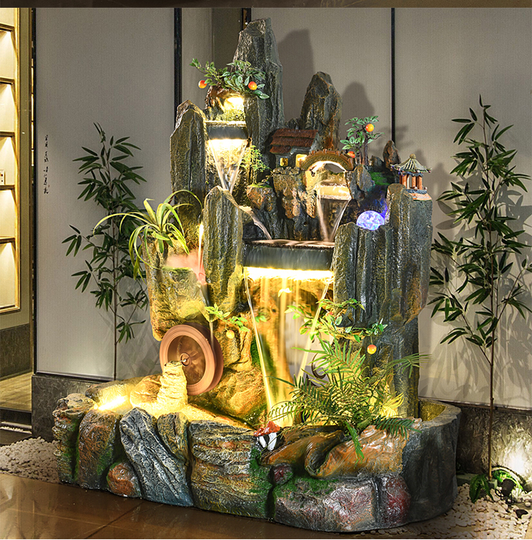 高山流水假山，大方典雅假山石