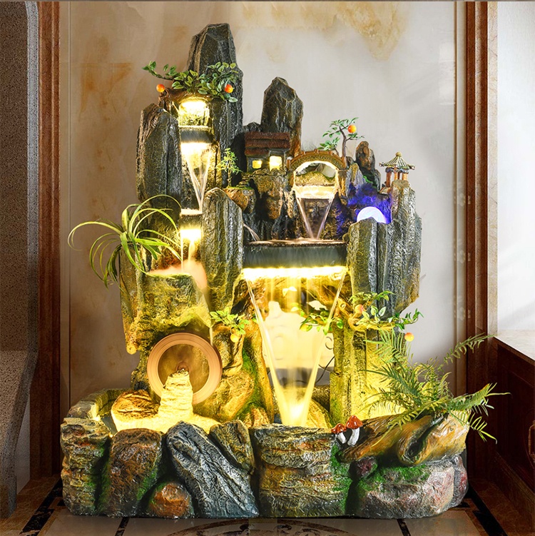 高山流水假山，大方典雅假山石