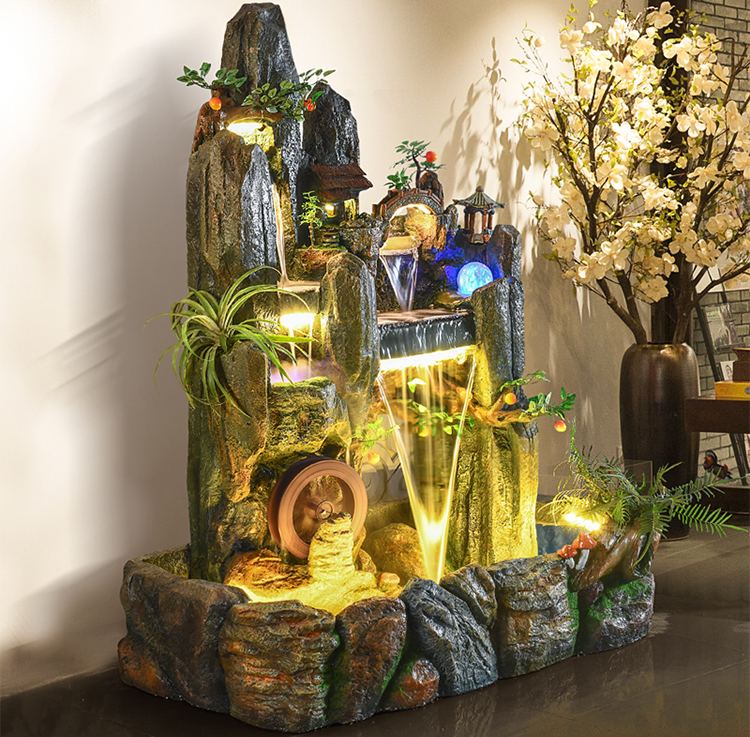 高山流水假山，大方典雅假山石