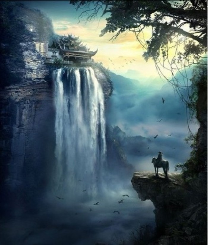 水墨風(fēng)格插畫，家佳樂文學(xué)藝術(shù)手繪插畫