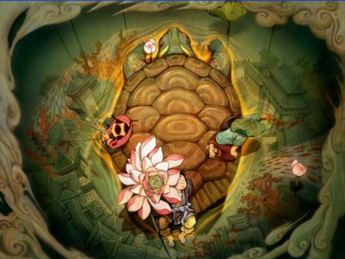 家佳樂文學年畫插畫，家佳樂文學手繪插畫圖片