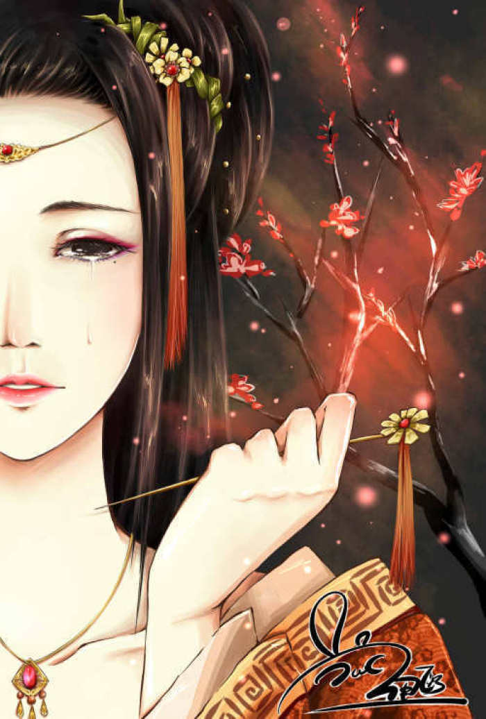 相見茫然詩(shī)意插畫，中國(guó)古風(fēng)手繪插畫