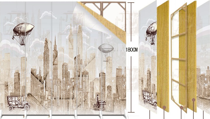 簡易實(shí)用屏風(fēng)，多樣中式屏風(fēng)